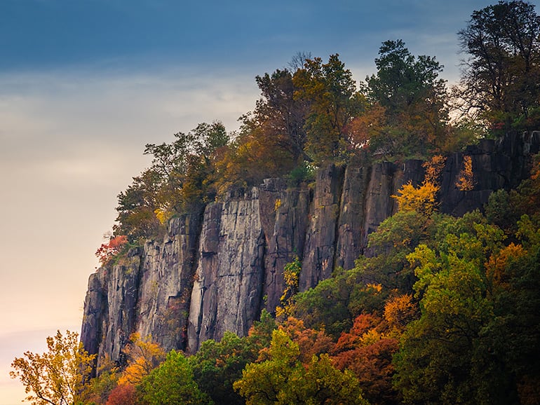 Palisades Interstate Park cliffside